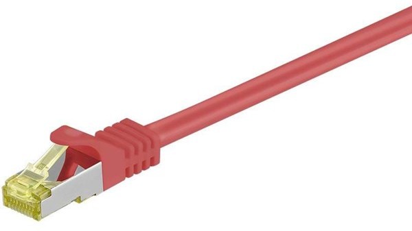 Pro LAN STP CAT 7 - Red - 1m 4040849915895
