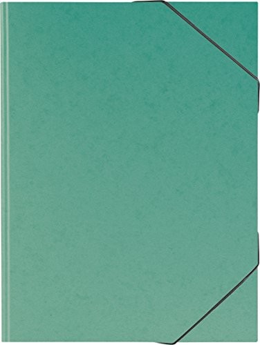 Brunnen Brunnen 104708359 teczka na dokumenty (A3, karton, z gumowym ściągaczem) zielona 4003273654587
