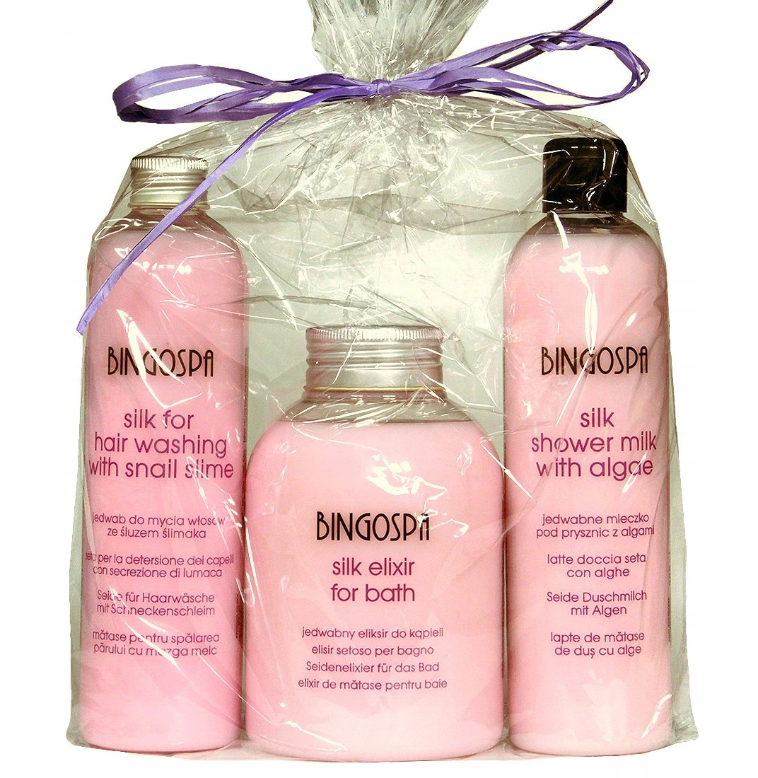BingoSpa Na Prezent Kosmetyki Z Jedwabiem