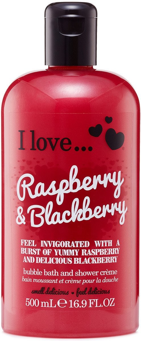 I love Bath & Shower Creme Raspberry & Blackberry 500ml 71363-uniw