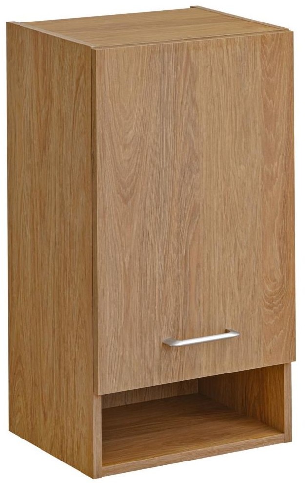 MEBLE OKMED Szafka kuchenna wisząca Laxy 40 cm kolor dąb hikora