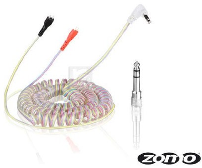 Zomo przewód HD 25 cc35 Spiral 3,5 m (40180) przezroczysty 40180-CC35