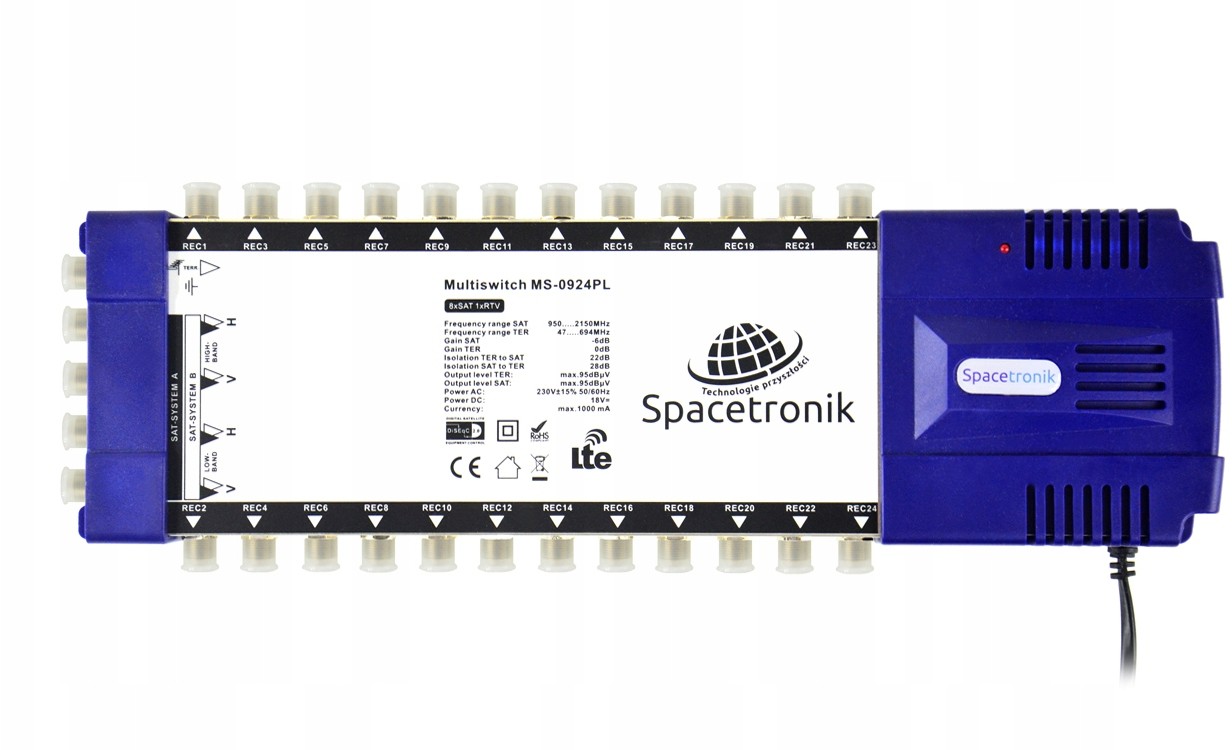 Spacetronik Multiswitch Pro Series MS-0924PL 9/24