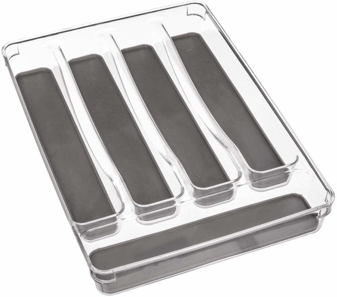 5five Simple Smart Organizer do szuflady na sztućce pojemnik 5 przegródek tworzywo sztuczne 33 x 23 cm B07H2NC22D