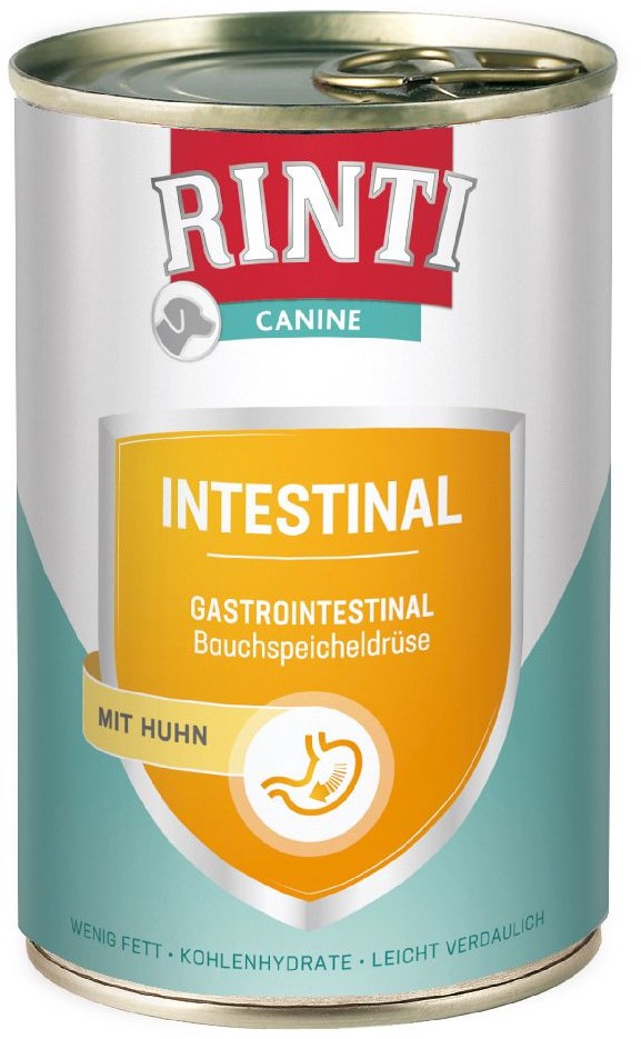 Rinti Canine Intestinal z kurczakiem 6 x 800 g| Dostawa GRATIS od 89 zł + BONUS do pierwszego zamówienia