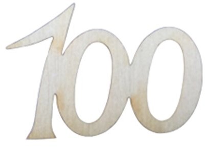 Petra's Bastel News Petra's Bastel-News A-gez19100 dekoracja ściółkowa, 40 X liczby urodzinowe, 19 MM A-GEZ19100