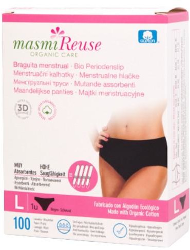 Masmi Masmi Reuse majtki menstruacyjne rozmiar L 1 sztuka 1147863