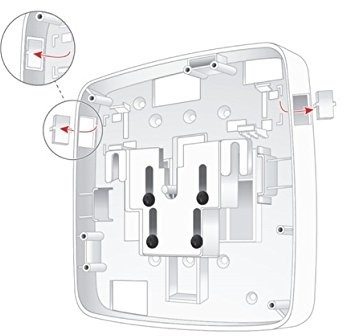 Aruba, a Hewlett Packard Enterprise company HPE AP-220-MNT-W3 Low Prof Secure AP MNT Kit AP-220-MNT-W3