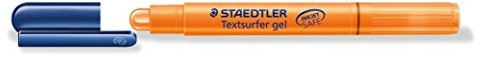 Staedtler 264  4 Textsurfer Gel etui na sucho zakreślacze, 10 sztuk w kartonie, pomarańczowy 264-4