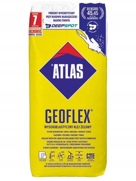 Atlas Geoflex Klej do płytek żelowy 25kg