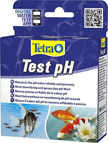 Tetra TETRA Test PH (test w wodzie przez słodkowodne akwaria, mierzy niezawodnie i dokładnie wartość pH)