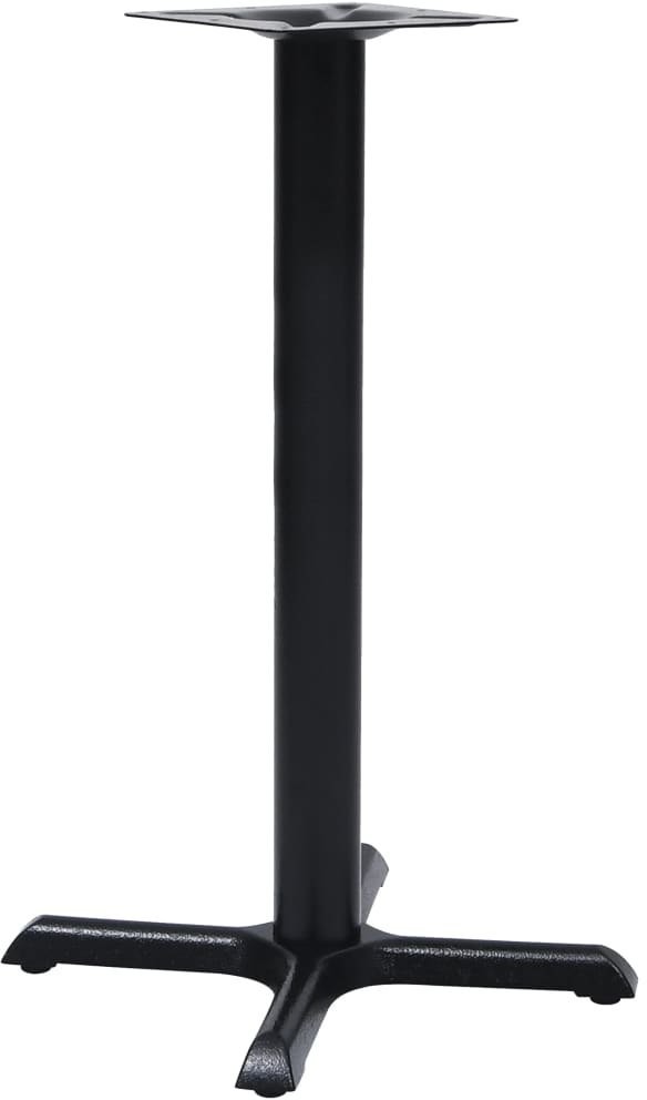 vidaXL Lumarko Noga do stolika bistro, czarna, 56x56x72 cm, żeliwo 325429