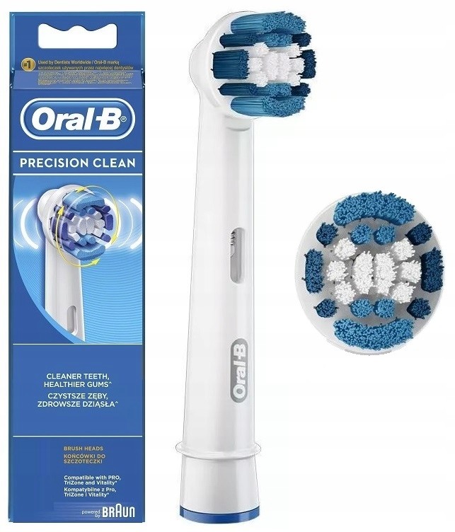 ORAL-B 1 x Końcówka Precision Clean EB20 Oryginał