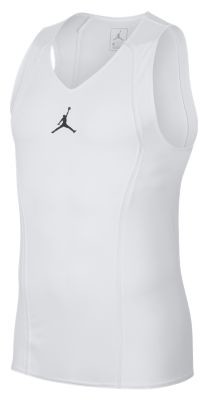 Nike Męska koszulka do koszykówki Jordan Ultimate Flight - Biel 887442-100