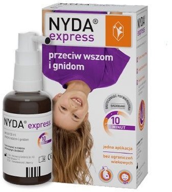 G. POHL-BOSKAMP GMBH & CO. KG G POHL-BOSKAMP GMBH & CO KG Nyda Express przeciw wszom i gnidom 50 ml