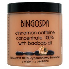 BingoSpa Koncentrat 100% cynamonowo-kofeinowy z olejkiem baobabu 250g