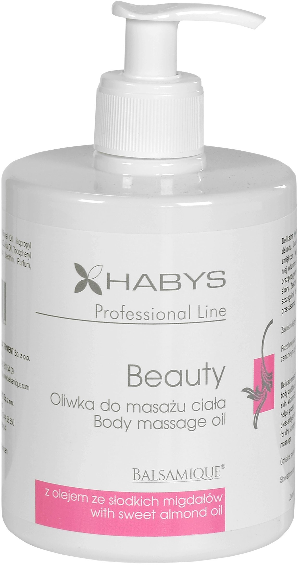 Olejek do masażu ciała Beauty 450 ml Habys