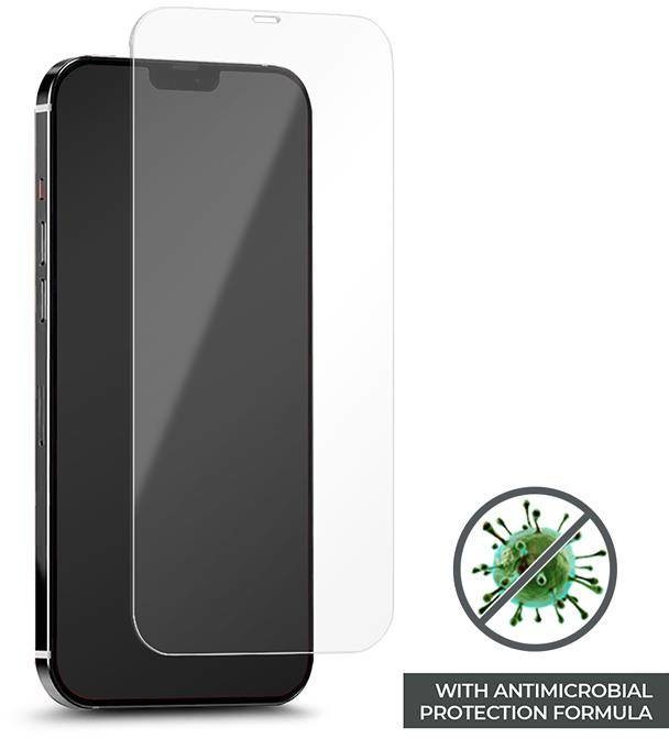 PURO Anti-Bacterial Szkło ochronne hartowane z ochroną antybakteryjną na ekran iPhone 12 Mini b2btrade-18015-0
