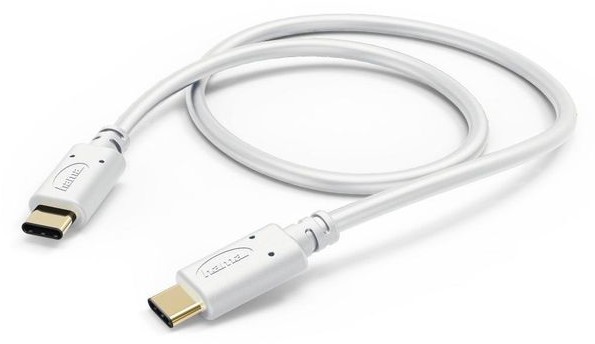 Hama USB-C USB-C 1,5m biały