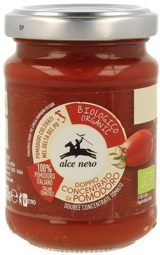 Alce Nero KONCENTRAT POMIDOROWY 28% BIO 130 g -