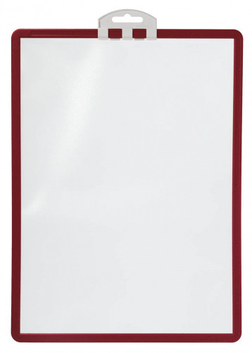 DURABLE Tablice informacyjne czerwone 5szt. 5613-03