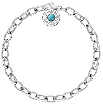 THOMAS SABO Thomas Sabo srebrna bransoletka do zawieszek x0229  404  17, srebro, srebro X0229-404-17-L17