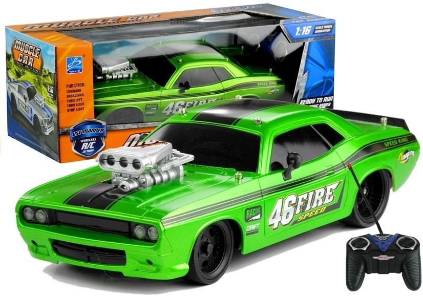 Import Auto 1:16 R/C Pilot 27 Zielone 3333