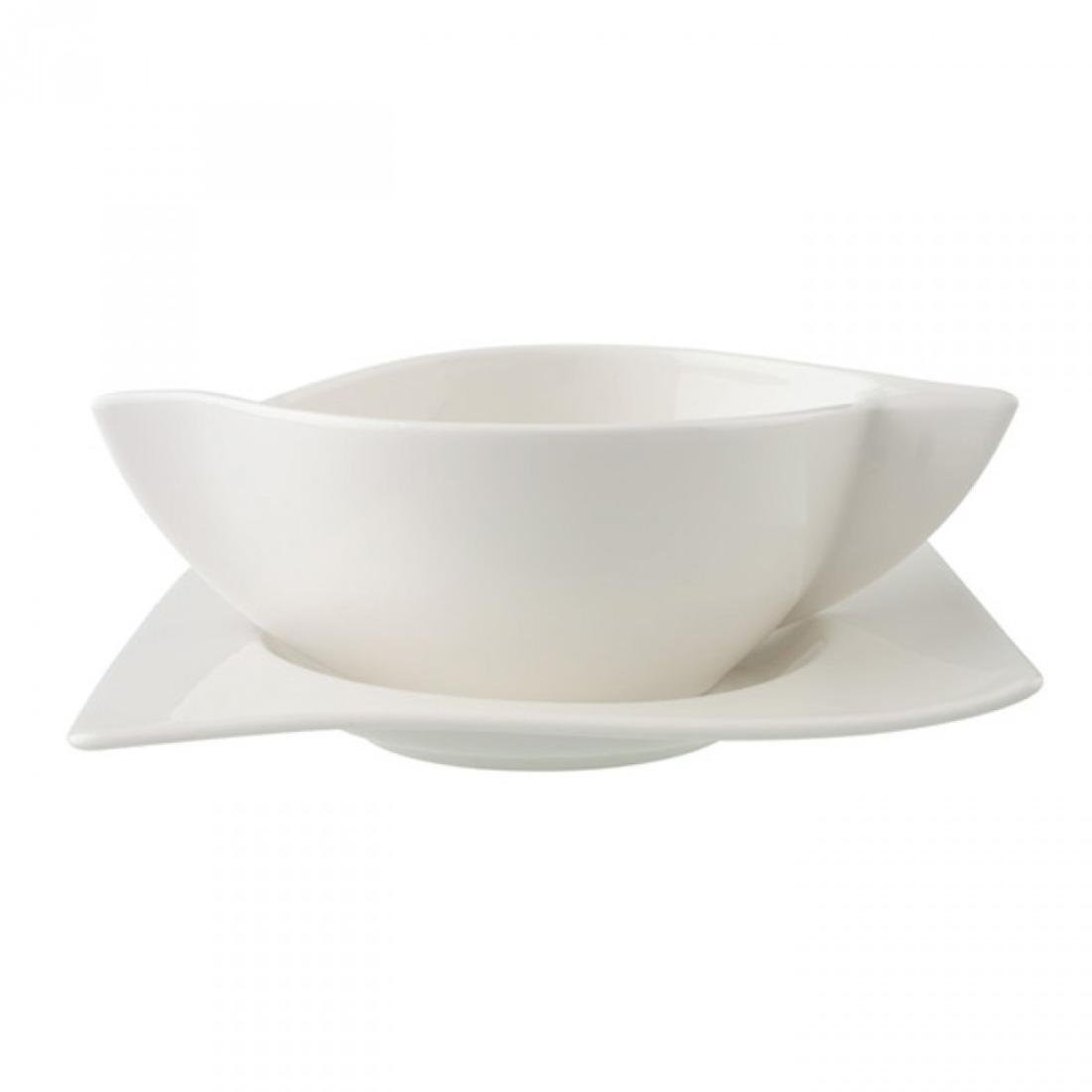 Villeroy & Boch Bulionówka z podstawką VILLEROY&BOCH NewWave, zestaw, 2 elementy