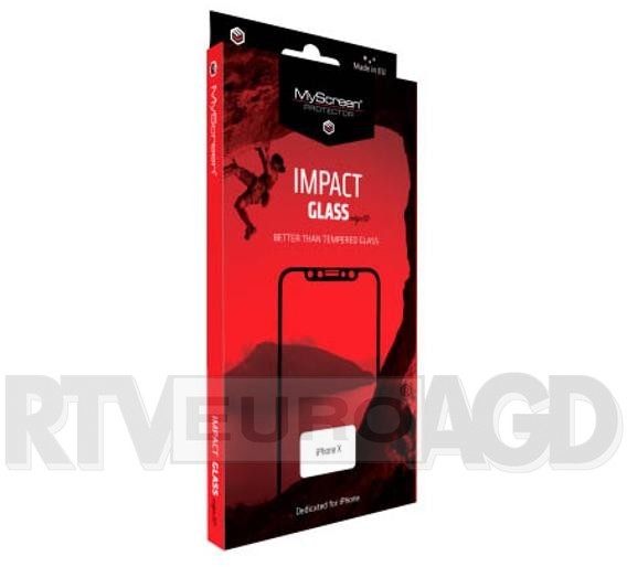 MYSCREEN Protector Protector ImpactGLASS edge3D iPhone 7/8 czarny (142195)