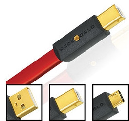 Wireworld STARLIGHT 8 USB 2.0 A to B S2AB) 1 m