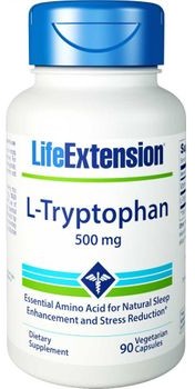 Life Extension L-tryptofan 90 kapsułek | Life Extension 01722