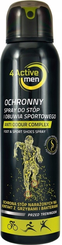 4 Active Men ochronny spray do stóp i obuwia 150ml