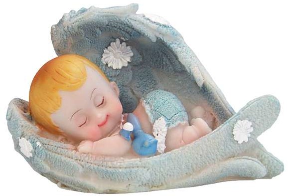 Figurka Chłopiec Aniołek, 6,5cm, 1szt. DF11C