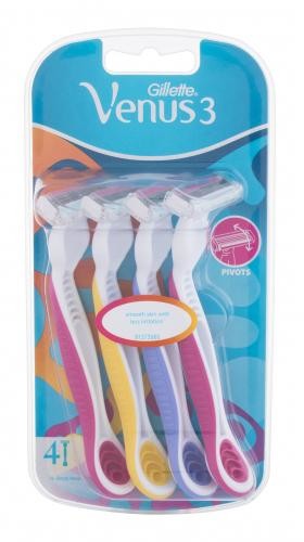 Gillette Venus 3 Simply maszynka do golenia 4 szt dla kobiet 4szt
