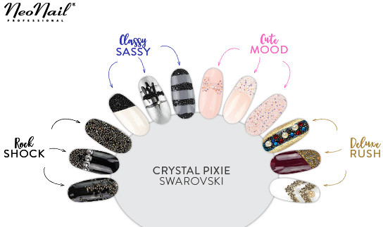 Neonail Kryształki Swarovskiego PIXIE Classy Sassy - 5137
