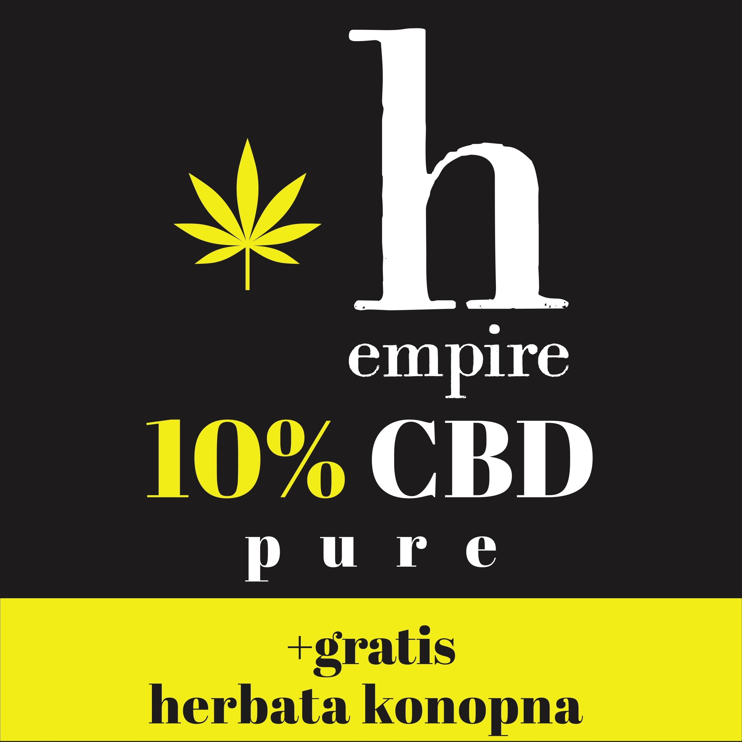 Olejek Cbd Hempire 10% Pure+gratis Herbata