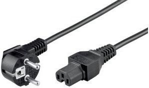 Goobay Kabel zasilający Kabel zasilający IEC 320-C15 - 2pin euro -2 m - 9 (93277)
