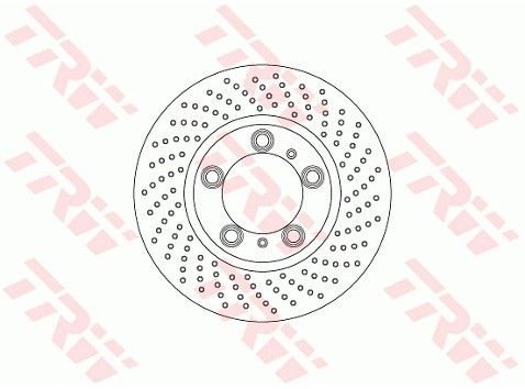 TRW Tarcza hamulcowa DF6779S
