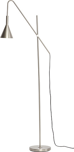 Hubsch Lampa podłogowa srebrna metalowa 991123