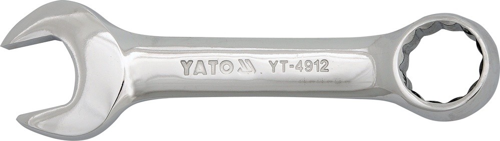 Yato Klucz płasko - oczkowy krótki 12 mm YT-4905