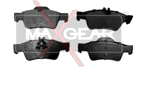 MaxGear Zestaw klocków hamulcowych, hamulce tarczowe 19-0593