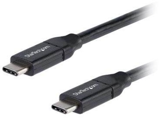 StarTech com com 0.5m USB C to USB C Cable - 5A PD - USB 2.0 USB-IF Certified - USB-C cable - 50 cm USB2C5C50CM