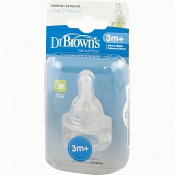 Dr Browns Smoczek silikonowy 2szt 72239304884_