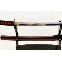 Kuźnia mieczy samurajskich MIECZ SAMURAJSKI WAKIZASHI MARU DO TRENINGU, STAL WYSOKOWĘGLOWA 1095, R838