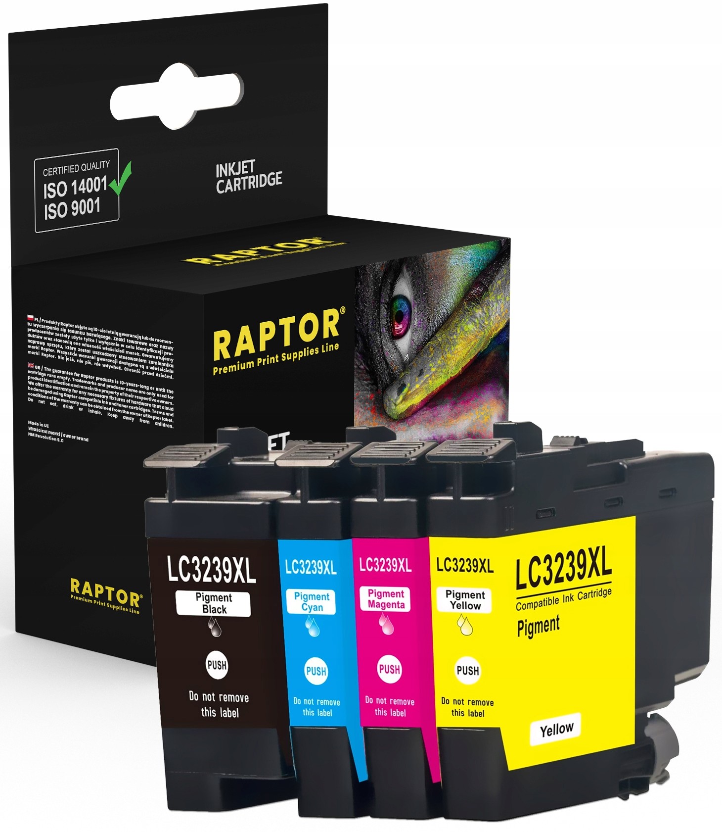 4x Tusz LC3239XL Do Brother MFC-J5945DW MFC-J6945D