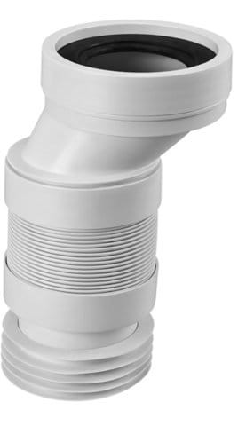 McAlpine Przyłącze kanalizacyjne elastyczne z przesunięciem 40mm WC-CON4AF