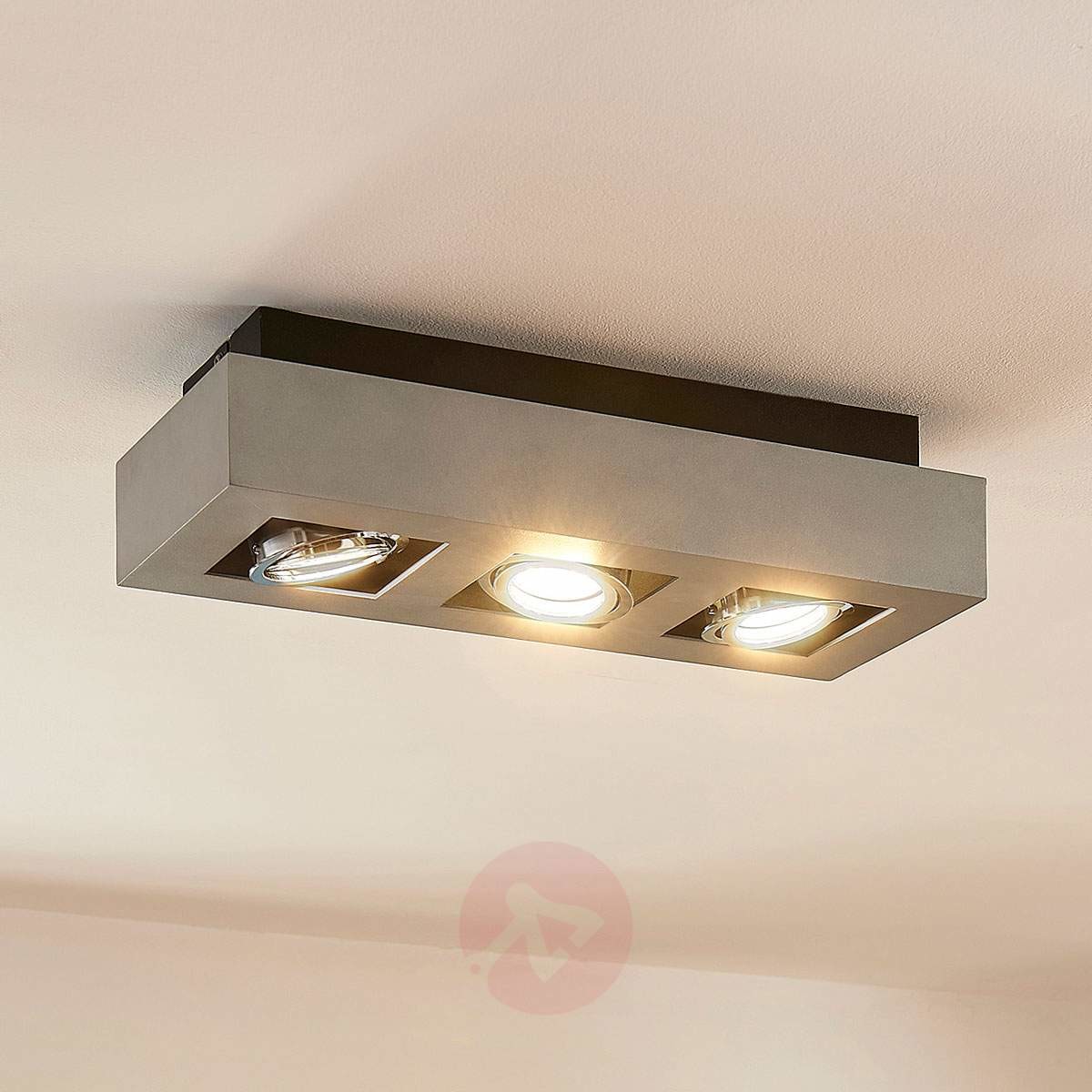 Lampenwelt 3-punktowa lampa sufitowa LED VINCE