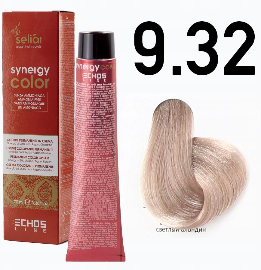 Seliar 9.32 Farba Do Włosów Bez Amoniaku 100ML