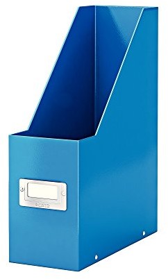 Leitz 60470001 Click and Store stojący segregator/pojemnik na dokumenty, format A4, karton, niebieski 60470036