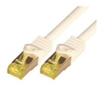 Mcab mcab Cat7 S-FTP-PIMF-LSZH-7.50 m-WHI-kabli Ethernet (7,6 m) Biały 4260134937948